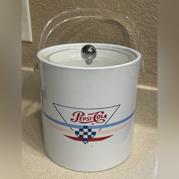 Pepsi-cola vintage ice bucket advertising memorabilia collectible - Picture 1 of 9